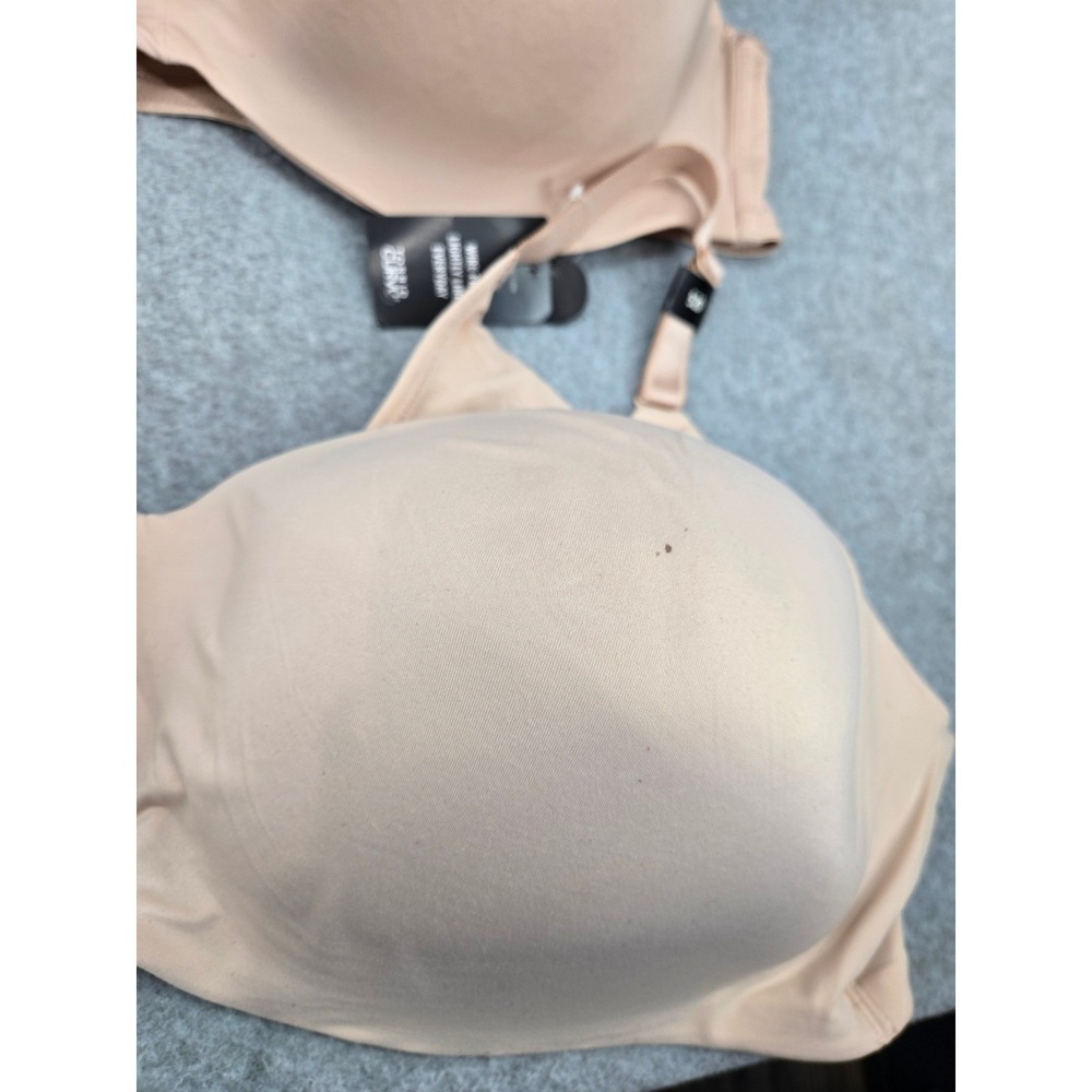 NWT Torrid Curve 52D Beige Wired/WireFree Lined Full Coverage Balconette Bra 2 - Picture 2 of 5